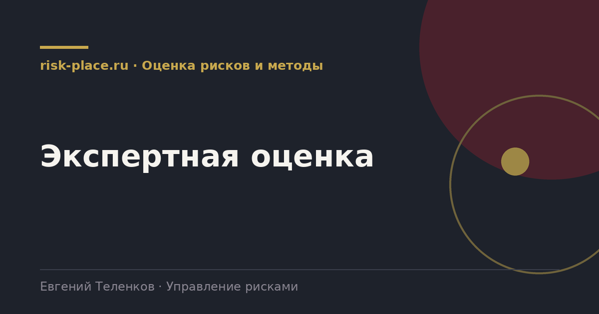 Экспертная оценка, разбор risk-place.ru